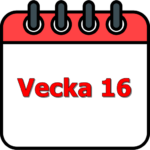 Vecka 16: 2025