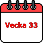 Vecka 33: 2025