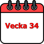 Vecka 34: 2025