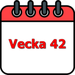 Vecka 42: 2025