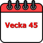 Vecka 45: 2025
