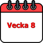 Vecka 8: 2025